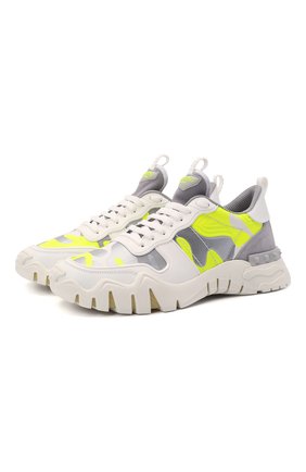 Мужские комбинированные кроссовки rockrunner plus VALENTINO разноцветного цвета по цене 59950 руб., арт. VY2S0C88/MHB | Фото 1 Мужские комбинированные кроссовки rockrunner plus VALENTINO разноцветного цвета, арт. VY2S0C88/MHB | Фото 1 (Стили: Гранж; Материал внутренний: Текстиль; Материал внешний: Текстиль; Подошва: Массивная)