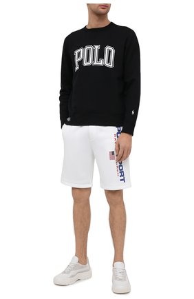 Мужской свитшот POLO RALPH LAUREN черного цвета по цене 21300 руб., арт. 710823896 | Фото 2 Мужской свитшот POLO RALPH LAUREN черного цвета, арт. 710823896 | Фото 2 (Материал внешний: Хлопок, Синтетический материал; Рукава: Длинные; Мужское Кросс-КТ: свитшот-одежда; Длина (для топов): Стандартные; Стили: Спорт-шик; Принт: С принтом; Региональные ограничения белый список (Axapta Mercury): RU)