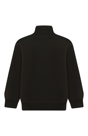 Детский хлопковая толстовка DSQUARED2 темно-коричневого цвета по цене 13900 руб., арт. DQ0070-D00J7 | Фото 2 Детский хлопковая толстовка DSQUARED2 темно-коричневого цвета, арт. DQ0070-D00J7 | Фото 2 (Материал внешний: Хлопок; Мальчики Кросс-КТ: Толстовка-одежда; Рукава: Длинные; Ростовка одежда: 10 - 11 лет | 140 - 146см, 12 лет | 152 см, 13 - 15 лет | 158 см, 16 лет | 164 см, 4 года | 104 см, 6 лет | 116 см, 8 лет | 128 см)