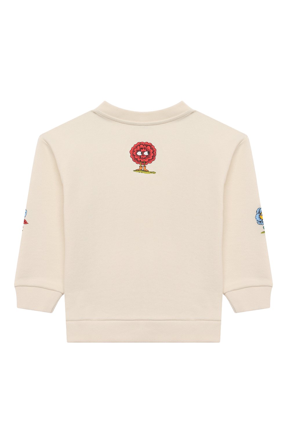 Детский хлопковый свитшот GUCCI белого цвета по цене 16500 руб., арт. 631333/XJC91 | Фото 2 Детский хлопковый свитшот GUCCI белого цвета, арт. 631333/XJC91 | Фото 2