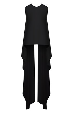 Женский хлопковый топ DRIES VAN NOTEN черного цвета по цене 47500 руб., арт. 211-10745-2017 | Фото 1 Женский хлопковый топ DRIES VAN NOTEN черного цвета, арт. 211-10745-2017 | Фото 1