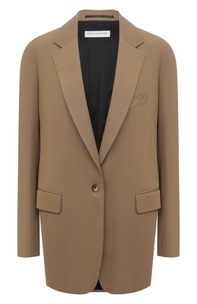 Женский жакет из шерсти и вискозы DRIES VAN NOTEN бежевого цвета по цене 95050 руб., арт. 211-10416-2301 | Фото 1 Женский жакет из шерсти и вискозы DRIES VAN NOTEN бежевого цвета, арт. 211-10416-2301 | Фото 1
