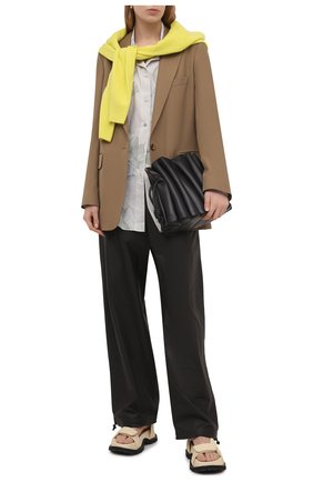 Женский жакет из шерсти и вискозы DRIES VAN NOTEN бежевого цвета по цене 95050 руб., арт. 211-10416-2301 | Фото 2 Женский жакет из шерсти и вискозы DRIES VAN NOTEN бежевого цвета, арт. 211-10416-2301 | Фото 2
