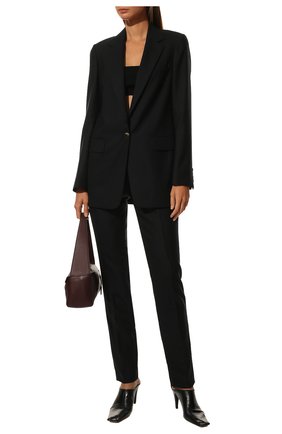 Женский шерстяной жакет DRIES VAN NOTEN темно-синего цвета по цене 99500 руб., арт. 211-10416-2155 | Фото 2 Женский шерстяной жакет DRIES VAN NOTEN темно-синего цвета, арт. 211-10416-2155 | Фото 2