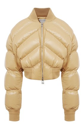 Женская кожаная куртка BOTTEGA VENETA бежевого цвета по цене 526000 руб., арт. 652861/VKLC0 | Фото 1 Женская кожаная куртка BOTTEGA VENETA бежевого цвета, арт. 652861/VKLC0 | Фото 1 (Кросс-КТ: Куртка; Длина (верхняя одежда): Короткие; Материал утеплителя: Пух и перо; Стили: Спорт-шик; Рукава: Длинные; Материал подклада: Синтетический материал; Материал внешний: Натуральная кожа; Региональные ограничения белый список (Axapta Mercury): RU; Женское Кросс-КТ: Замша и кожа)