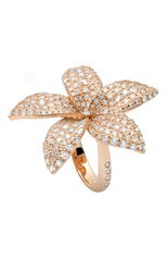 Женские кольцо CASATO бесцветного цвета, арт. MX1154BT-P | Фото 1 (Материал сплава: Розовое золото; Драгоценные камни: Бриллианты)