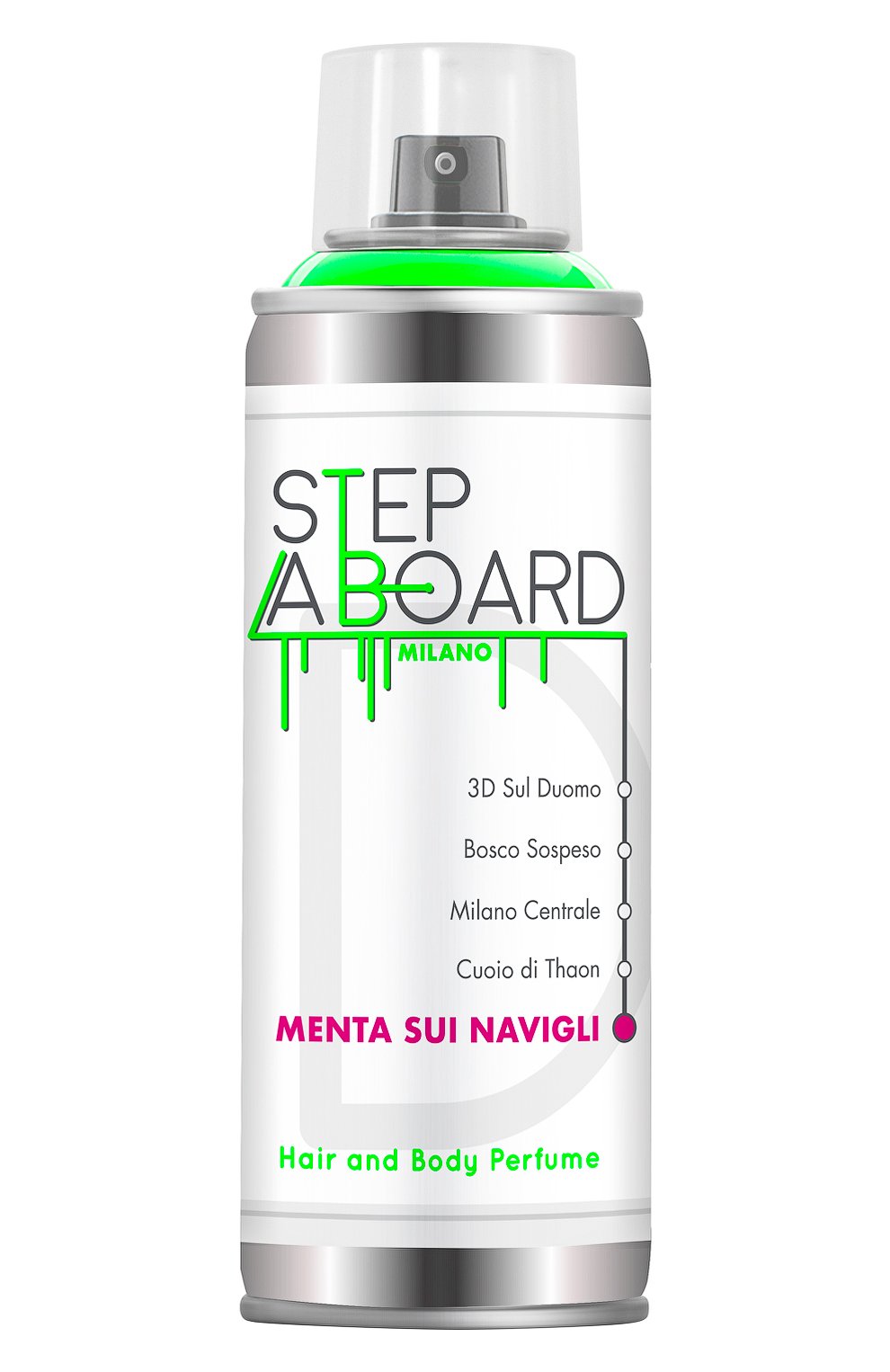 Ароматная дымка menta sui navigli (150ml) STEP ABOARD бесцветного цвета, арт. 8055519710041 | Фото 1 (Ограничения доставки: flammable)