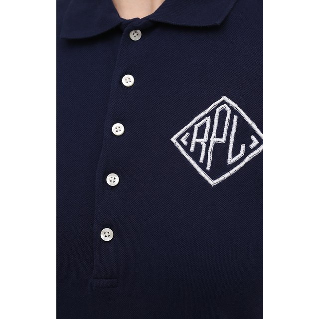 фото Хлопковое платье polo ralph lauren