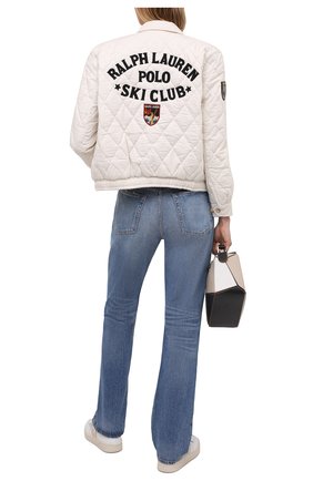 Женская хлопковая куртка POLO RALPH LAUREN кремвого цвета по цене 52350 руб., арт. 211827561 | Фото 2 Женская хлопковая куртка POLO RALPH LAUREN кремвого цвета, арт. 211827561 | Фото 2