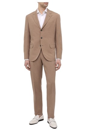Мужские кожаные пенни-лоферы BRIONI белого цвета по цене 88150 руб., арт. QEI30L/P7731 | Фото 2 Мужские кожаные пенни-лоферы BRIONI белого цвета, арт. QEI30L/P7731 | Фото 2