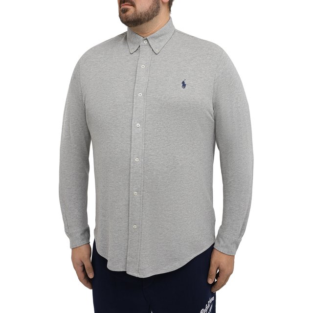 фото Хлопковая рубашка polo ralph lauren