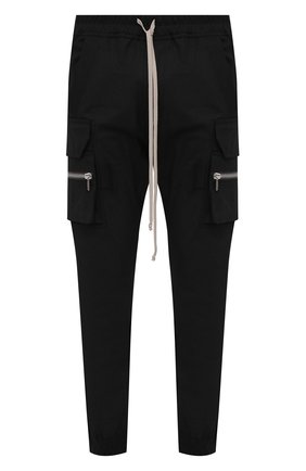 Мужские хлопковые джоггеры RICK OWENS черного цвета по цене 67850 руб., арт. RU21S6396/TE | Фото 1 Мужские хлопковые джоггеры RICK OWENS черного цвета, арт. RU21S6396/TE | Фото 1 (Материал внешний: Хлопок; Длина (брюки, джинсы): Укороченные; Стили: Гранж; Силуэт М (брюки): Джоггеры)