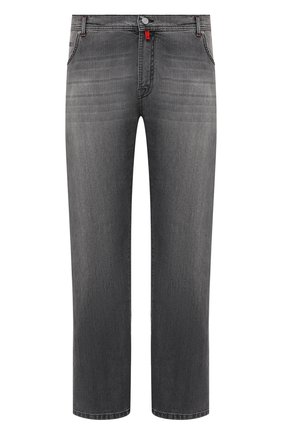 Мужские джинсы KITON серого цвета по цене 105500 руб., арт. UPNJS/J07T21/44-52 | Фото 1 Мужские джинсы KITON серого цвета, арт. UPNJS/J07T21/44-52 | Фото 1 (Материал внешний: Хлопок, Деним; Длина (брюки, джинсы): Стандартные; Кросс-КТ: Деним; Силуэт М (брюки): Прямые; Стили: Кэжуэл; Детали: Потертости; Региональные ограничения белый список (Axapta Mercury): RU)