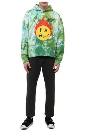 Мужские замшевые кеды PALM ANGELS черного цвета по цене 27600 руб., арт. PMIA034R21LEA0021001 | Фото 2 Мужские замшевые кеды PALM ANGELS черного цвета, арт. PMIA034R21LEA0021001 | Фото 2
