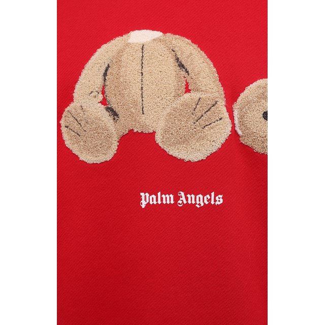 фото Хлопковый свитшот palm angels