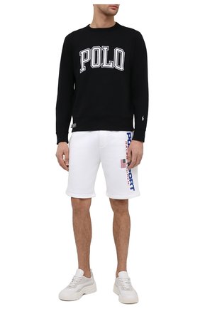 Мужские хлопковые шорты POLO RALPH LAUREN белого цвета по цене 9950 руб., арт. 710835767 | Фото 2 Мужские хлопковые шорты POLO RALPH LAUREN белого цвета, арт. 710835767 | Фото 2