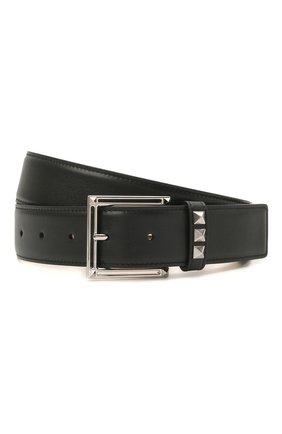 Мужской кожаный ремень valentino garavani VALENTINO черного цвета по цене 30800 руб., арт. VY2T0P78/CGR | Фото 1 Мужской кожаный ремень valentino garavani VALENTINO черного цвета, арт. VY2T0P78/CGR | Фото 1