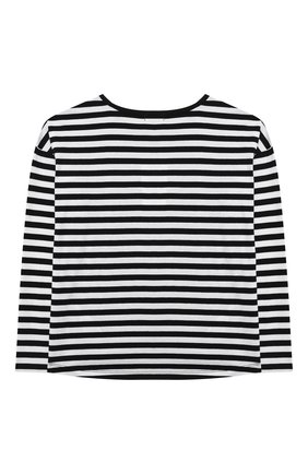 Детская хлопковый лонгслив SONIA RYKIEL ENFANT черно-белого цвета по цене 6180 руб., арт. 21S1TS30 | Фото 2 Детская хлопковый лонгслив SONIA RYKIEL ENFANT черно-белого цвета, арт. 21S1TS30 | Фото 2