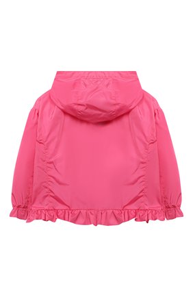 Детская ветровка с капюшоном IL GUFO фуксия цвета по цене 15500 руб., арт. P21GR155N0031/5A-8A | Фото 2 Детская ветровка с капюшоном IL GUFO фуксия цвета, арт. P21GR155N0031/5A-8A | Фото 2 (Материал внешний: Синтетический материал; Материал подклада: Синтетический материал; Рукава: Длинные; Кросс-КТ: Ветровка; Ростовка одежда: 4 года | 104 см, 5 лет | 110 см, 7 лет | 122 см)