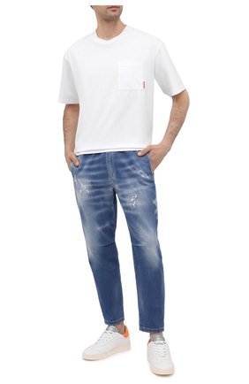 Мужские джинсы PREMIUM MOOD DENIM SUPERIOR синего цвета по цене 20700 руб., арт. S21 0348457834/ALAN NEW | Фото 2 Мужские джинсы PREMIUM MOOD DENIM SUPERIOR синего цвета, арт. S21 0348457834/ALAN NEW | Фото 2