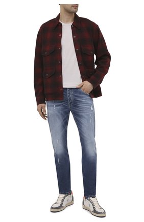 Мужские джинсы PREMIUM MOOD DENIM SUPERIOR синего цвета по цене 18150 руб., арт. S21 0327521/BARRET | Фото 2 Мужские джинсы PREMIUM MOOD DENIM SUPERIOR синего цвета, арт. S21 0327521/BARRET | Фото 2