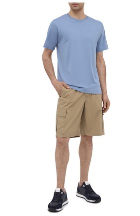 Мужские хлопковые шорты PREMIUM MOOD DENIM SUPERIOR бежевого цвета по цене 13950 руб., арт. S21 04176S/JH0N/S | Фото 2 Мужские хлопковые шорты PREMIUM MOOD DENIM SUPERIOR бежевого цвета, арт. S21 04176S/JH0N/S | Фото 2
