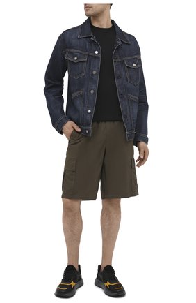 Мужские хлопковые шорты PREMIUM MOOD DENIM SUPERIOR хаки цвета по цене 13950 руб., арт. S21 04176S/JH0N/S | Фото 2 Мужские хлопковые шорты PREMIUM MOOD DENIM SUPERIOR хаки цвета, арт. S21 04176S/JH0N/S | Фото 2