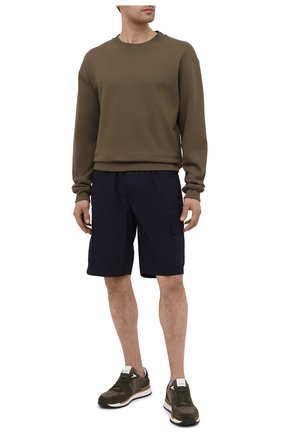 Мужские хлопковые шорты PREMIUM MOOD DENIM SUPERIOR темно-синего цвета по цене 13950 руб., арт. S21 04176S/JH0N/S | Фото 2 Мужские хлопковые шорты PREMIUM MOOD DENIM SUPERIOR темно-синего цвета, арт. S21 04176S/JH0N/S | Фото 2