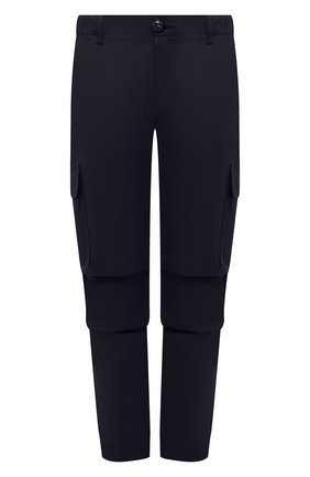 Мужские хлопковые брюки-карго PREMIUM MOOD DENIM SUPERIOR темно-синего цвета по цене 17600 руб., арт. S21 04177524/MIK | Фото 1 Мужские хлопковые брюки-карго PREMIUM MOOD DENIM SUPERIOR темно-синего цвета, арт. S21 04177524/MIK | Фото 1