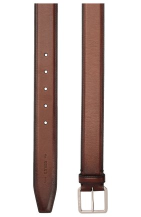 Мужской кожаный ремень BERLUTI коричневого цвета по цене 54150 руб., арт. C0073-002 | Фото 2 Мужской кожаный ремень BERLUTI коричневого цвета, арт. C0073-002 | Фото 2