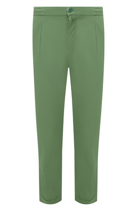 Мужские брюки KITON зеленого цвета по цене 88950 руб., арт. UFP1LACJ07T43 | Фото 1 Мужские брюки KITON зеленого цвета, арт. UFP1LACJ07T43 | Фото 1 (Материал внешний: Лиоцелл, Хлопок; Длина (брюки, джинсы): Стандартные; Случай: Повседневный; Стили: Кэжуэл)