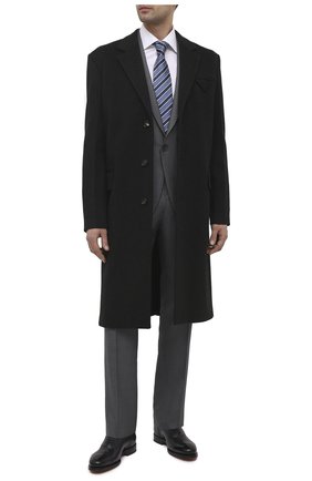 Мужские кожаные оксфорды SANTONI темно-синего цвета по цене 68650 руб., арт. MCPH17555RB2IVVDU59 | Фото 2 Мужские кожаные оксфорды SANTONI темно-синего цвета, арт. MCPH17555RB2IVVDU59 | Фото 2