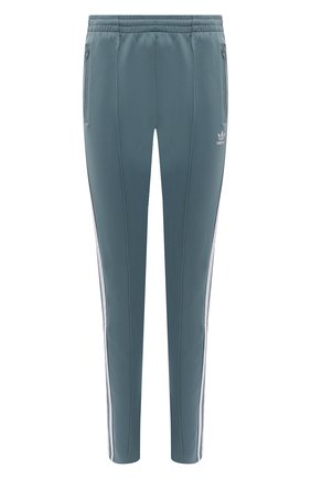 Женские брюки ADIDAS ORIGINALS светло-голубого цвета по цене 5560 руб., арт. GN2947 | Фото 1 Женские брюки ADIDAS ORIGINALS светло-голубого цвета, арт. GN2947 | Фото 1