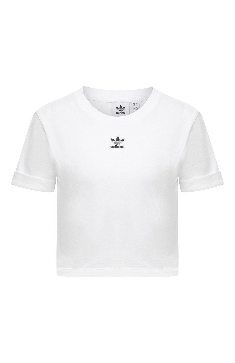 Женская белая хлопковая футболка ADIDAS ORIGINALS купить в  интернет-магазине ЦУМ, арт. GN2803