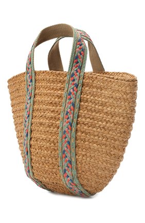 Женская сумка bondi medium SANS-ARCIDET бежевого цвета, арт. B0NDI BAG S21/M | Фото 3 (Размер: medium; Материал: Растительное волокно)