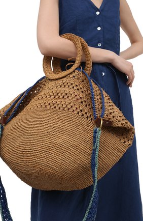 Женская сумка arno large SANS-ARCIDET бежевого цвета по цене 29950 руб., арт. ARN0 BAG/L | Фото 2 Женская сумка arno large SANS-ARCIDET бежевого цвета, арт. ARN0 BAG/L | Фото 2