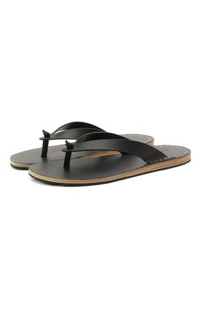 Женские кожаные шлепанцы JIL SANDER черного цвета по цене 33300 руб., арт. JP36001A-13002 | Фото 1 Женские кожаные шлепанцы JIL SANDER черного цвета, арт. JP36001A-13002 | Фото 1 (Материал внутренний: Натуральная кожа; Подошва: Плоская)