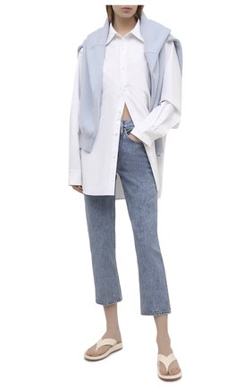 Женские джинсы FRAME DENIM голубого цвета по цене 31950 руб., арт. LPR207 | Фото 2 Женские джинсы FRAME DENIM голубого цвета, арт. LPR207 | Фото 2