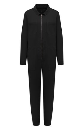 Женский хлопковый комбинезон J BRAND черного цвета по цене 32600 руб., арт. JB003237 | Фото 1 Женский хлопковый комбинезон J BRAND черного цвета, арт. JB003237 | Фото 1