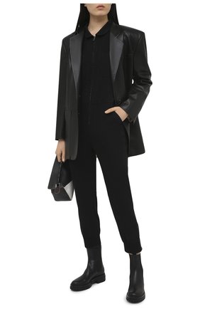 Женский хлопковый комбинезон J BRAND черного цвета по цене 32600 руб., арт. JB003237 | Фото 2 Женский хлопковый комбинезон J BRAND черного цвета, арт. JB003237 | Фото 2
