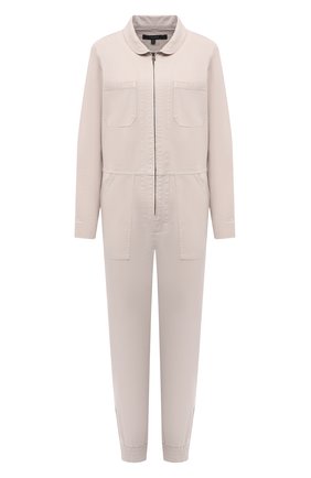 Женский хлопковый комбинезон J BRAND бежевого цвета по цене 32600 руб., арт. JB003237 | Фото 1 Женский хлопковый комбинезон J BRAND бежевого цвета, арт. JB003237 | Фото 1