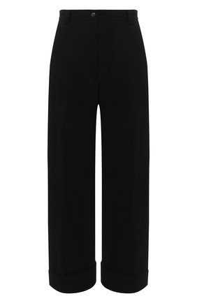 Женские брюки из хлопка и вискозы DRIES VAN NOTEN черного цвета по цене 48400 руб., арт. 211-10903-2109 | Фото 1 Женские брюки из хлопка и вискозы DRIES VAN NOTEN черного цвета, арт. 211-10903-2109 | Фото 1
