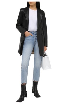 Женский жакет из экокожи NANUSHKA черного цвета по цене 83250 руб., арт. REMI_BLACK_VEGAN LEATHER | Фото 2 Женский жакет из экокожи NANUSHKA черного цвета, арт. REMI_BLACK_VEGAN LEATHER | Фото 2