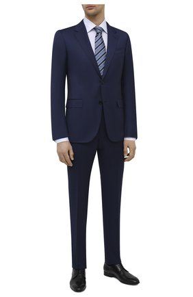 Мужская хлопковая сорочка CANALI голубого цвета по цене 22700 руб., арт. N705/GR01578 | Фото 2 Мужская хлопковая сорочка CANALI голубого цвета, арт. N705/GR01578 | Фото 2