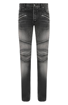 Мужские джинсы BALMAIN серого цвета по цене 96850 руб., арт. VH1MG006/010D | Фото 1 Мужские джинсы BALMAIN серого цвета, арт. VH1MG006/010D | Фото 1