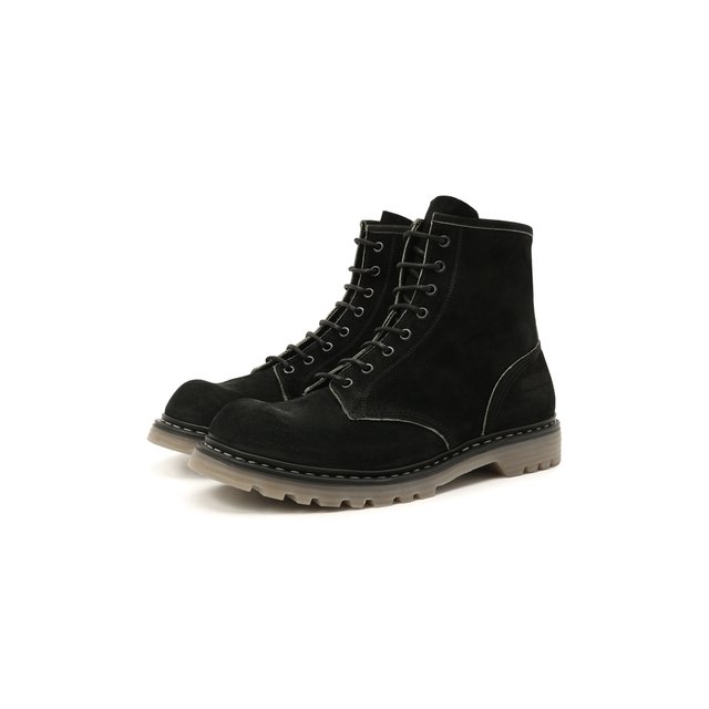 Замшевые ботинки Premiata 31543/N0NE, цвет чёрный, размер 41.5 31543/N0NE - фото 1