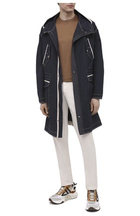 Мужская парка GIORGIO ARMANI темно-синего цвета по цене 287000 руб., арт. 1SG0C05K/T02JX | Фото 2 Мужская парка GIORGIO ARMANI темно-синего цвета, арт. 1SG0C05K/T02JX | Фото 2