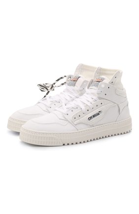Мужские текстильные кеды off-court OFF-WHITE белого цвета по цене 29950 руб., арт. 0MIA065R21FAB0010101 | Фото 1 Мужские текстильные кеды off-court OFF-WHITE белого цвета, арт. 0MIA065R21FAB0010101 | Фото 1