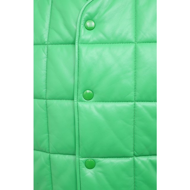 фото Кожаный жилет bottega veneta