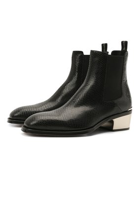 Мужские кожаные челси ALEXANDER MCQUEEN черного цвета по цене 85400 руб., арт. 645894/WHZG2 | Фото 1 Мужские кожаные челси ALEXANDER MCQUEEN черного цвета, арт. 645894/WHZG2 | Фото 1